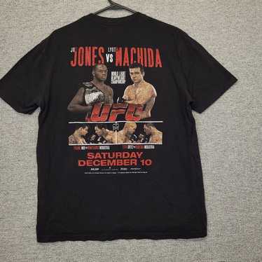 2011 UFC 140 jon Jones vs Machida Black T-Shirt