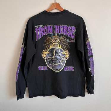 Vintage 1998 bike week shirt