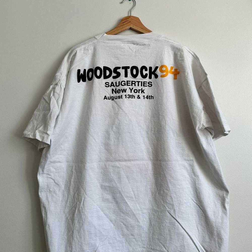 Vintage 1994 woodstock shirt - image 4