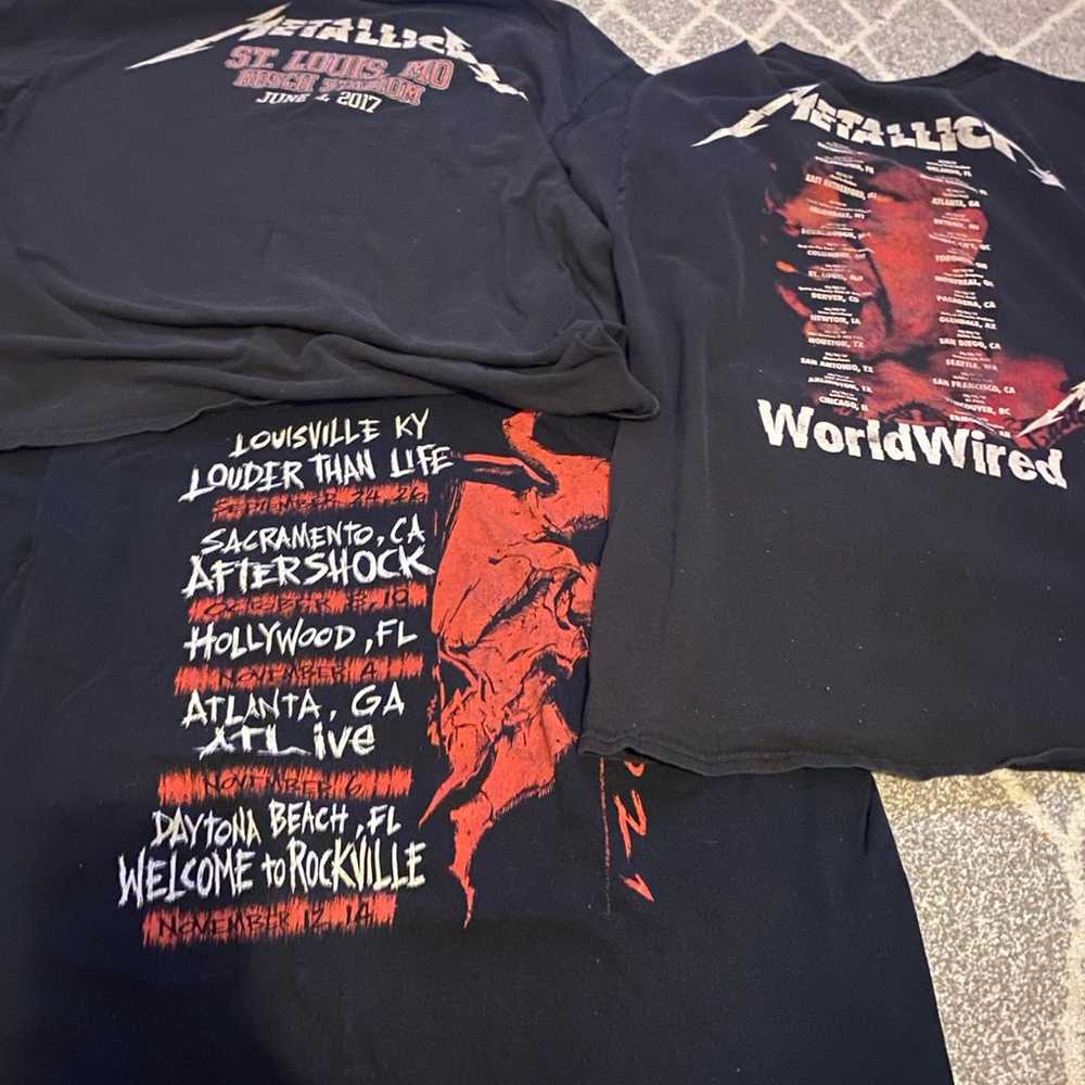 Metallica T-Shirt bundle - image 10