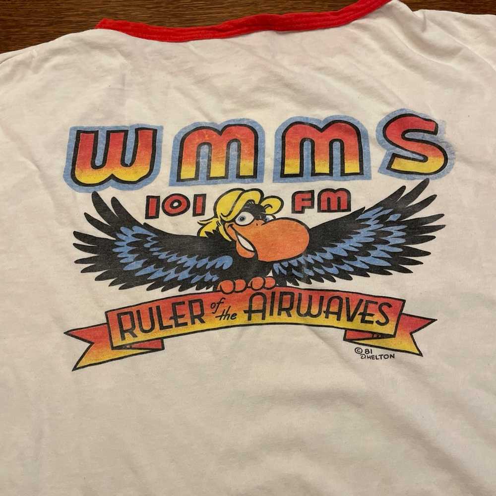 Vintage WMMS 101 FM Cleveland short sleeve T-shirt - image 4