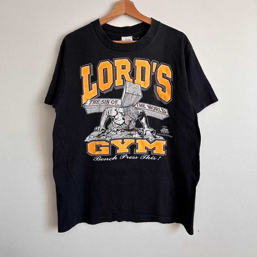Vintage 1990 Lords Gym Shirt - image 1