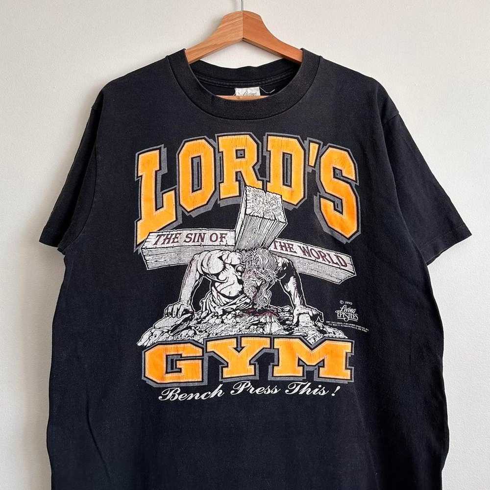 Vintage 1990 Lords Gym Shirt - image 2