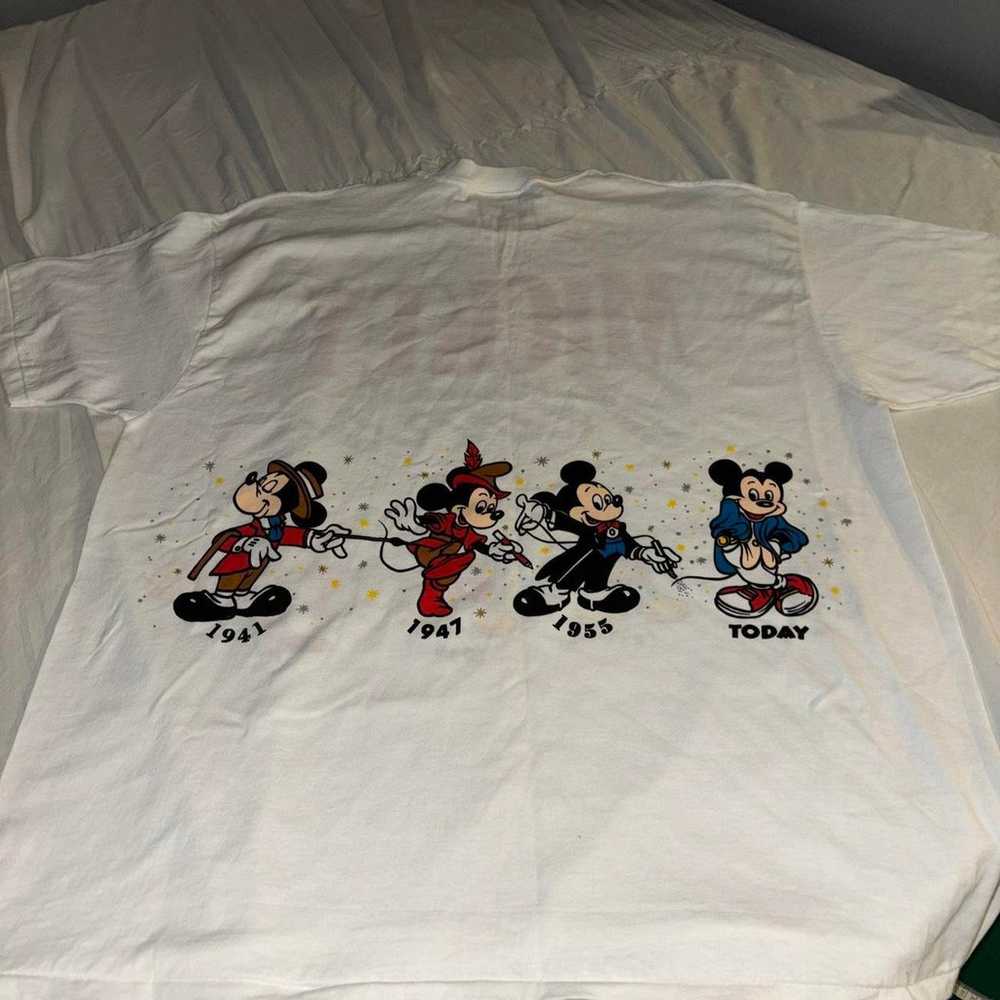 Mickey Through the years Vintage L/XL AOP Men’s M… - image 6