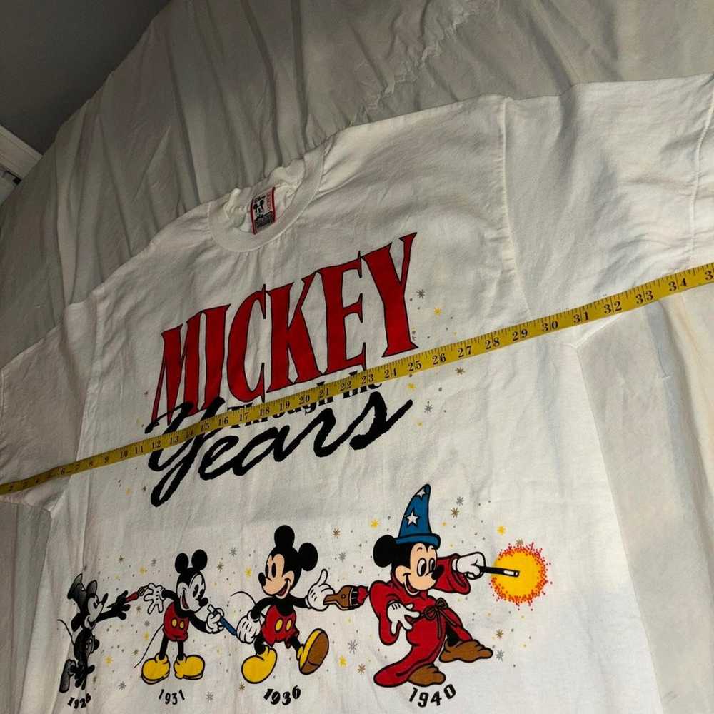 Mickey Through the years Vintage L/XL AOP Men’s M… - image 8