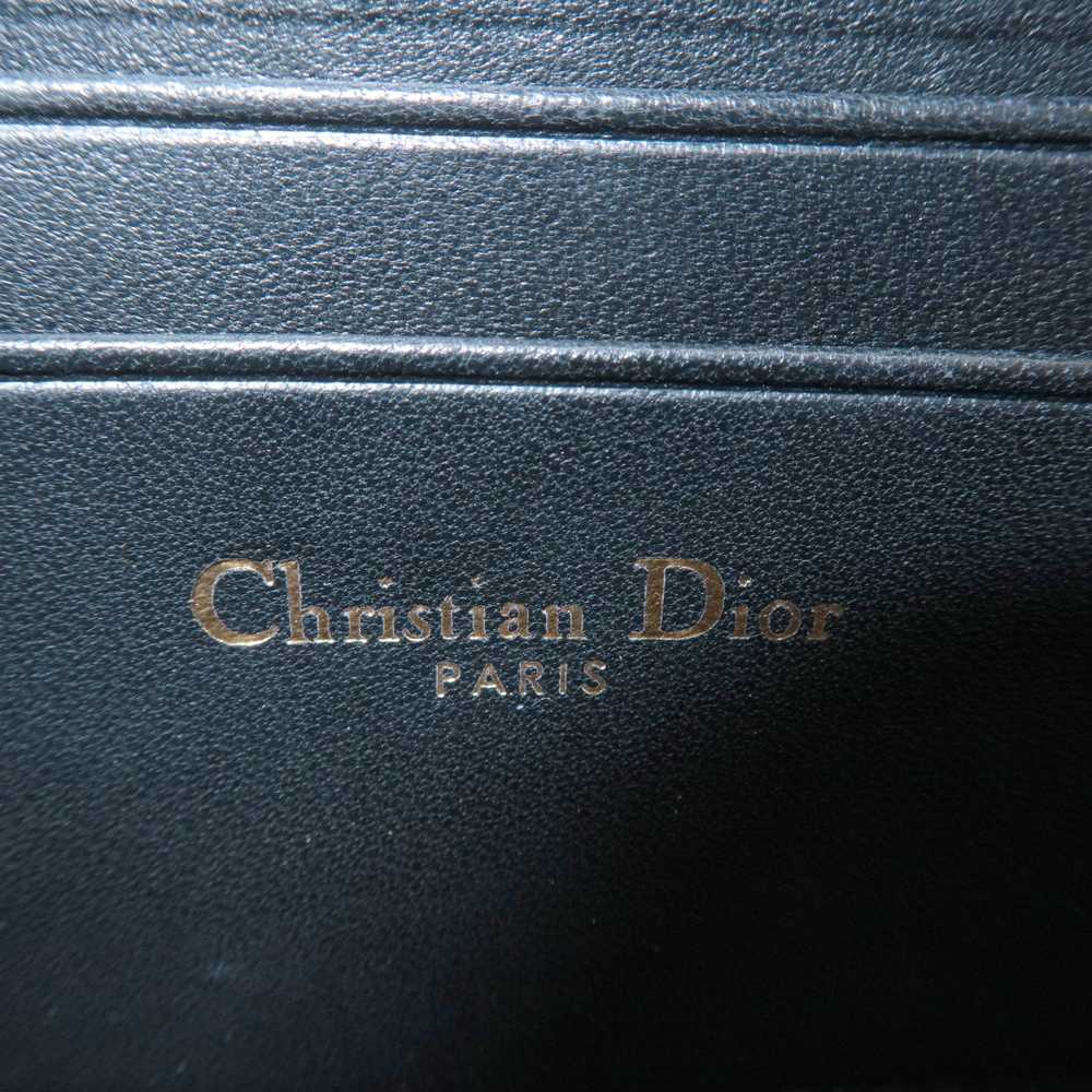 Christian Dior Cannage Lady Dior Leather Small Zi… - image 11