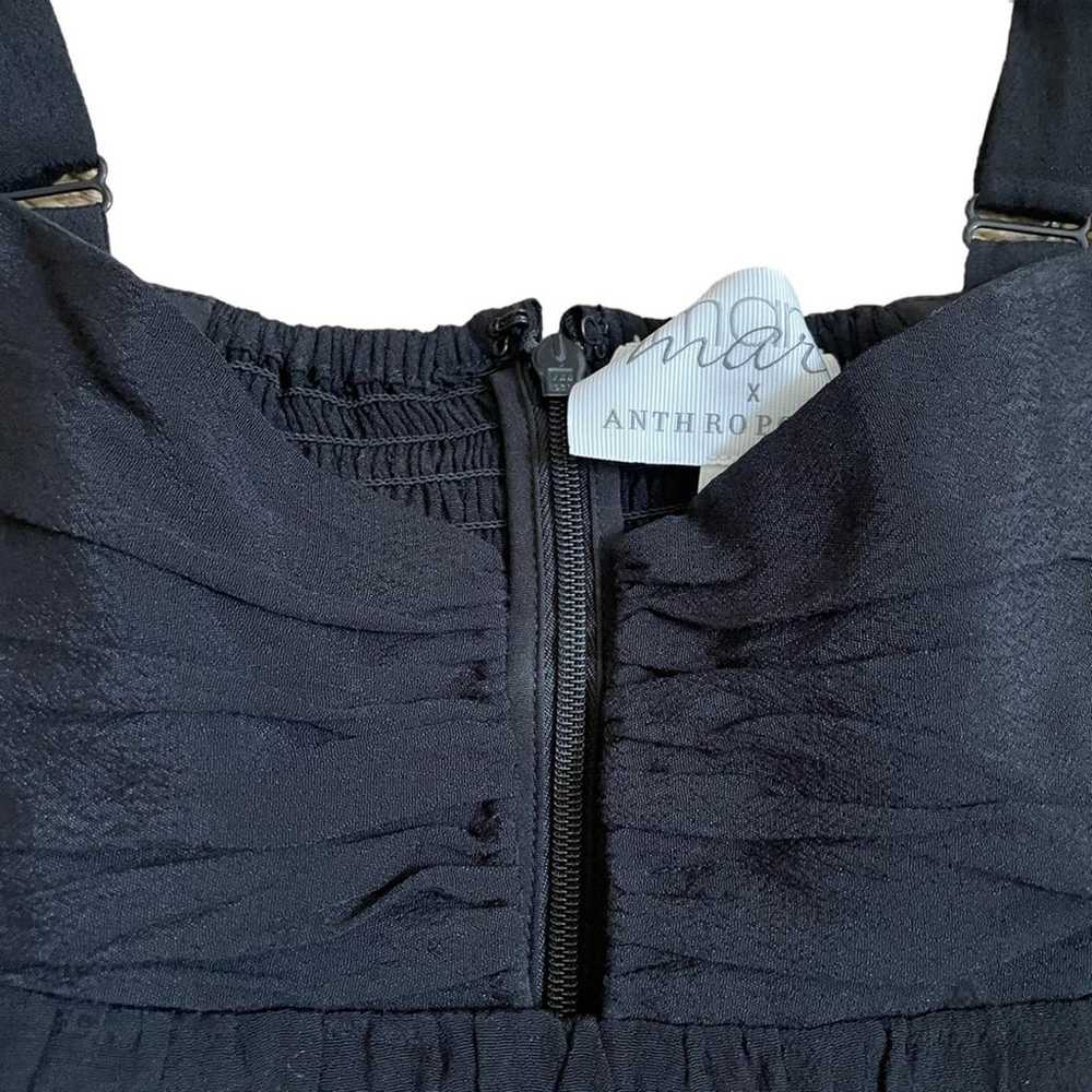 Mare Mare x Anthropologie Notch Tank Top Black XS - image 5