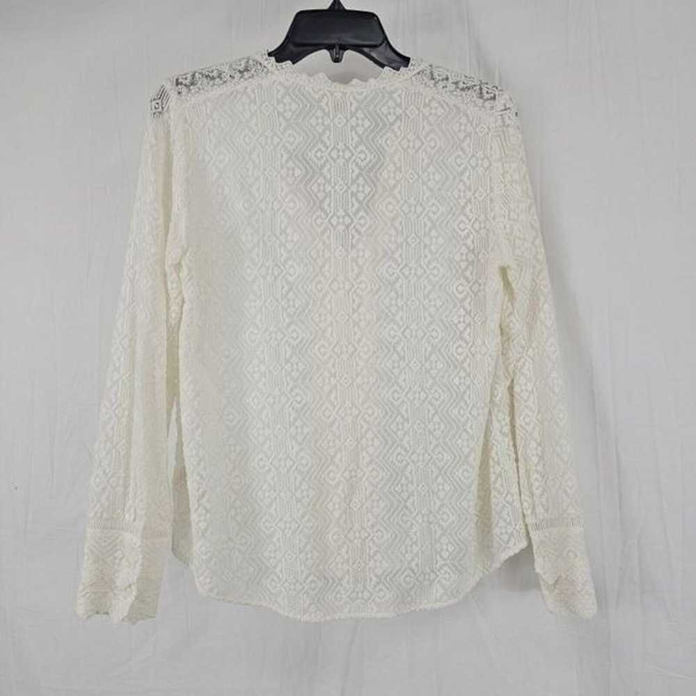 Rebecca Taylor Florence Embroidered Top Womens Si… - image 7