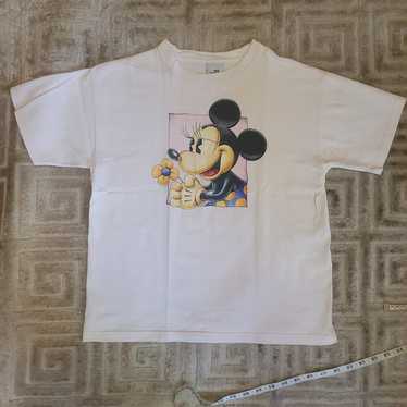 90s y2k Disney Minnie Mouse TShirt (Large 10/12) … - image 1