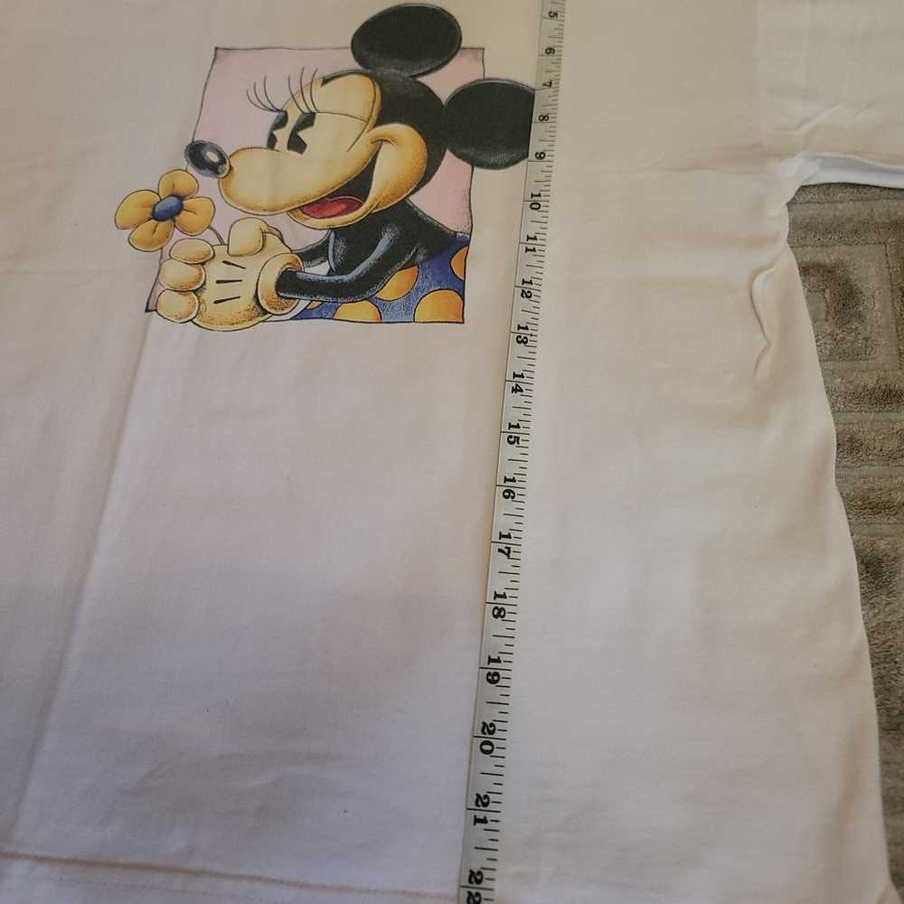 90s y2k Disney Minnie Mouse TShirt (Large 10/12) … - image 3