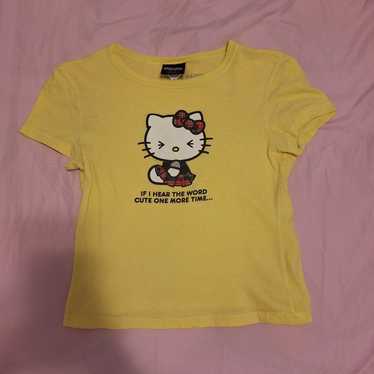 Hello Kitty Sanrio Cute doe T-shirt RARE