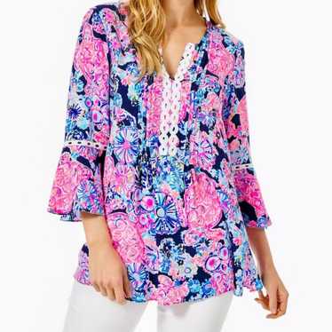 Lilly Pulitzer Hollie Tunic. Blouse . Retail pric… - image 1