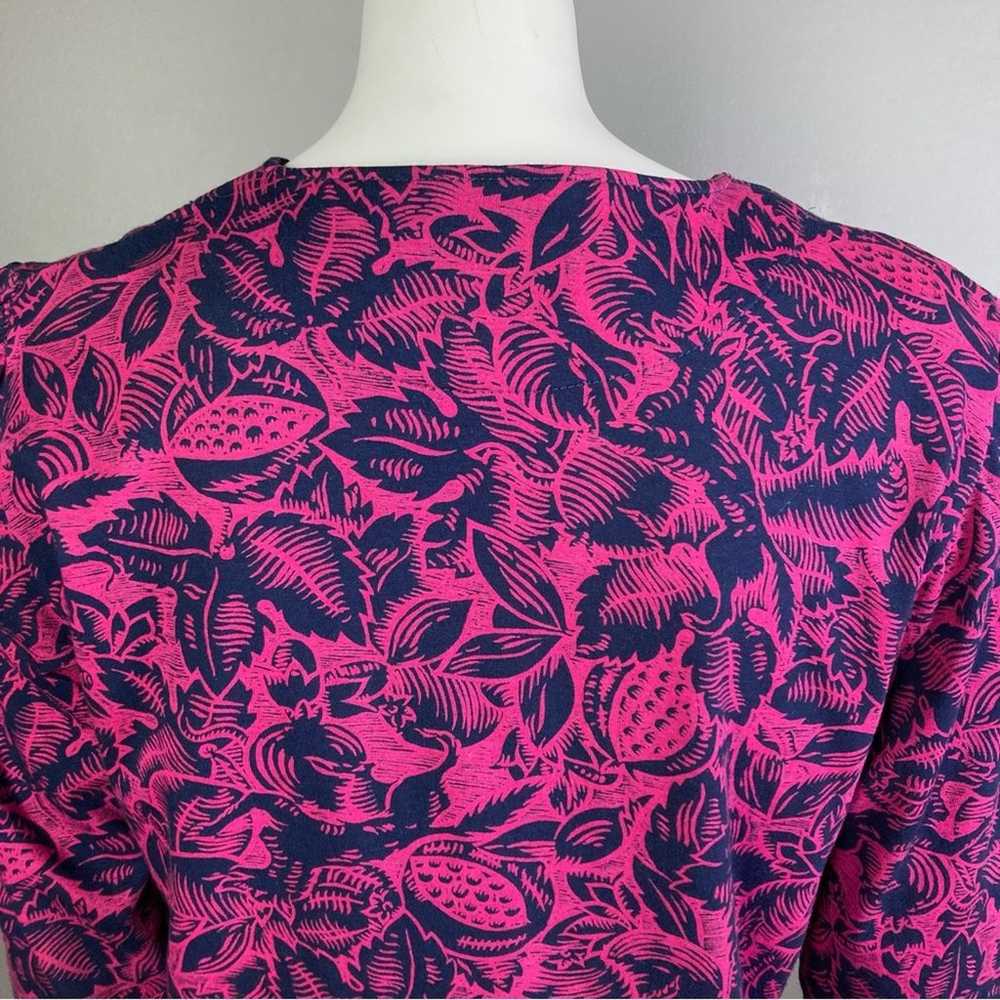 Laura Ashley top small medium vintage tropical pr… - image 8