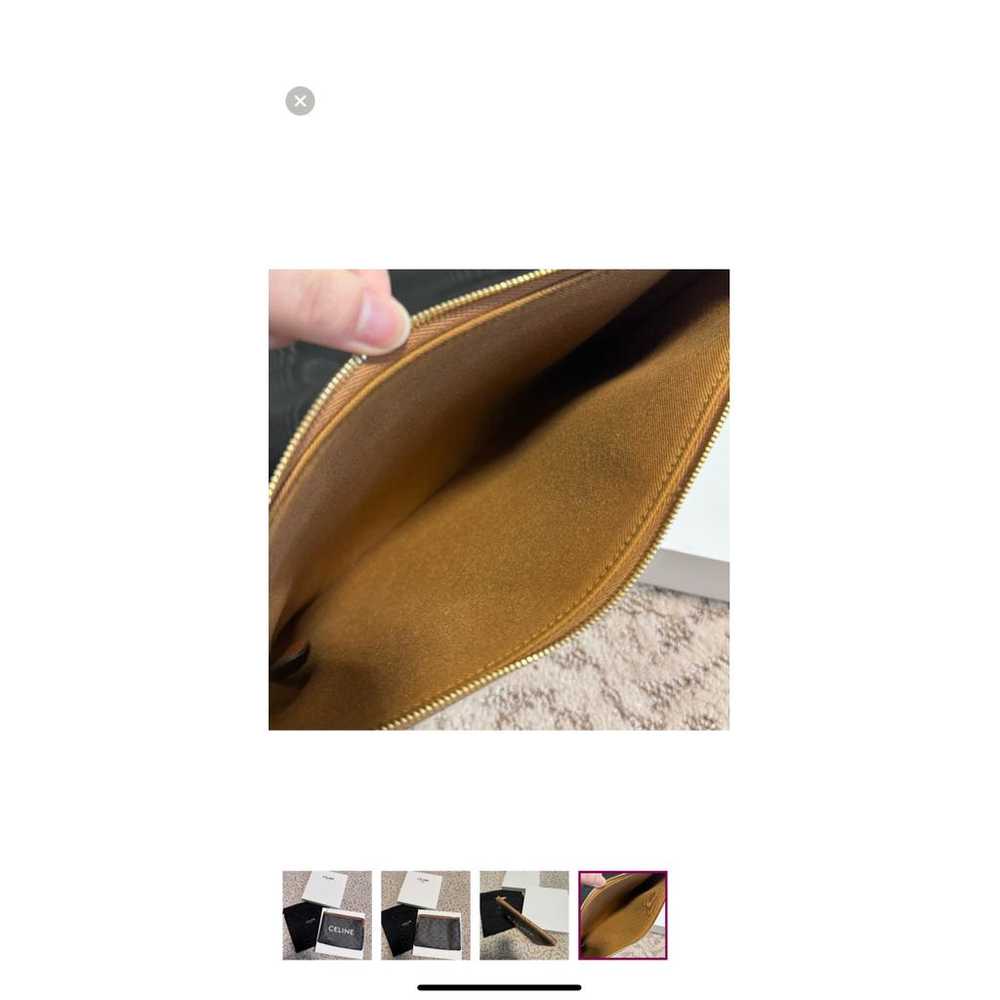 Celine Classic leather clutch bag - image 4