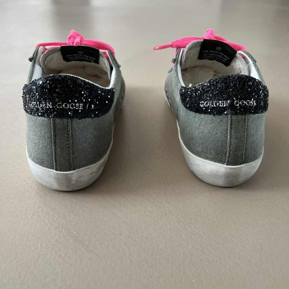 Golden Goose Superstar cloth trainers - image 5