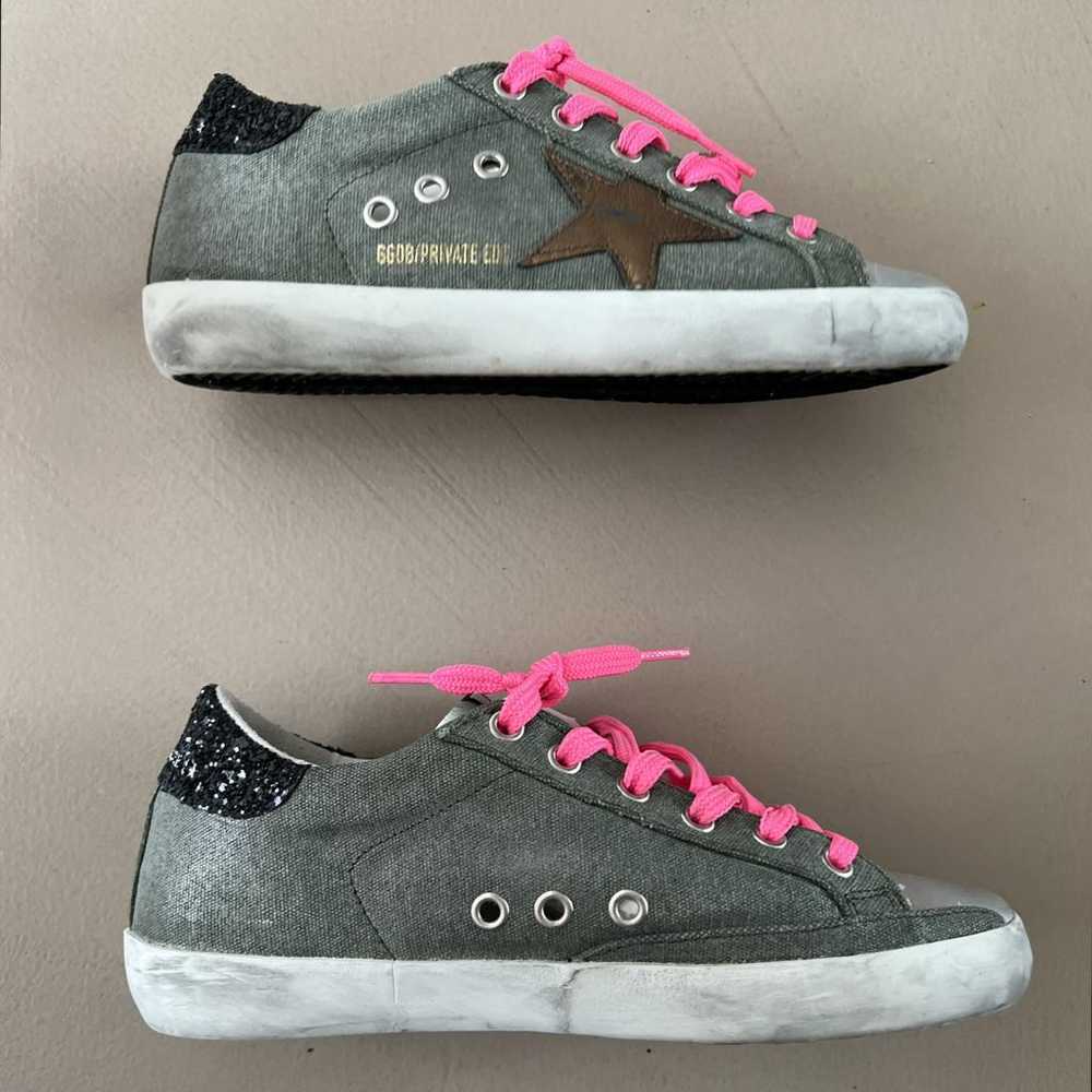 Golden Goose Superstar cloth trainers - image 7