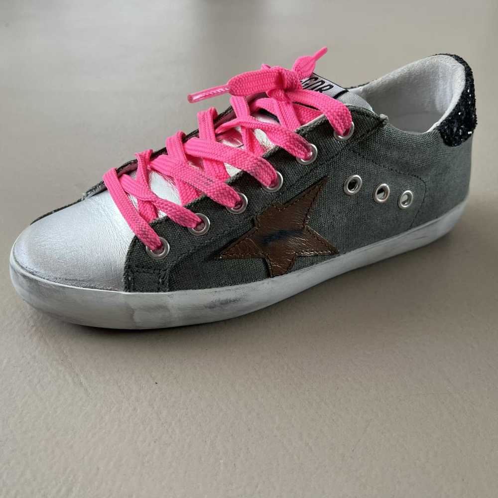 Golden Goose Superstar cloth trainers - image 8