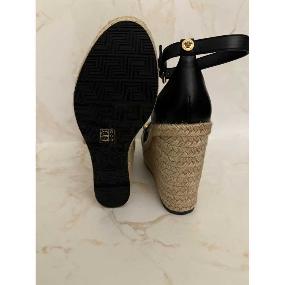 Versace Leather sandal - image 8