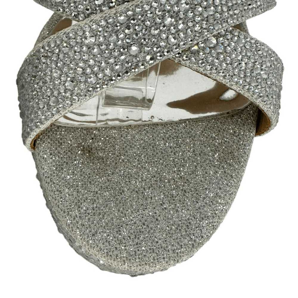 Badgley Mischka Glitter heels - image 11