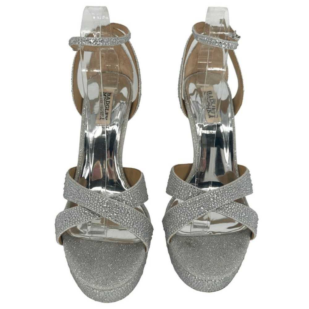 Badgley Mischka Glitter heels - image 2
