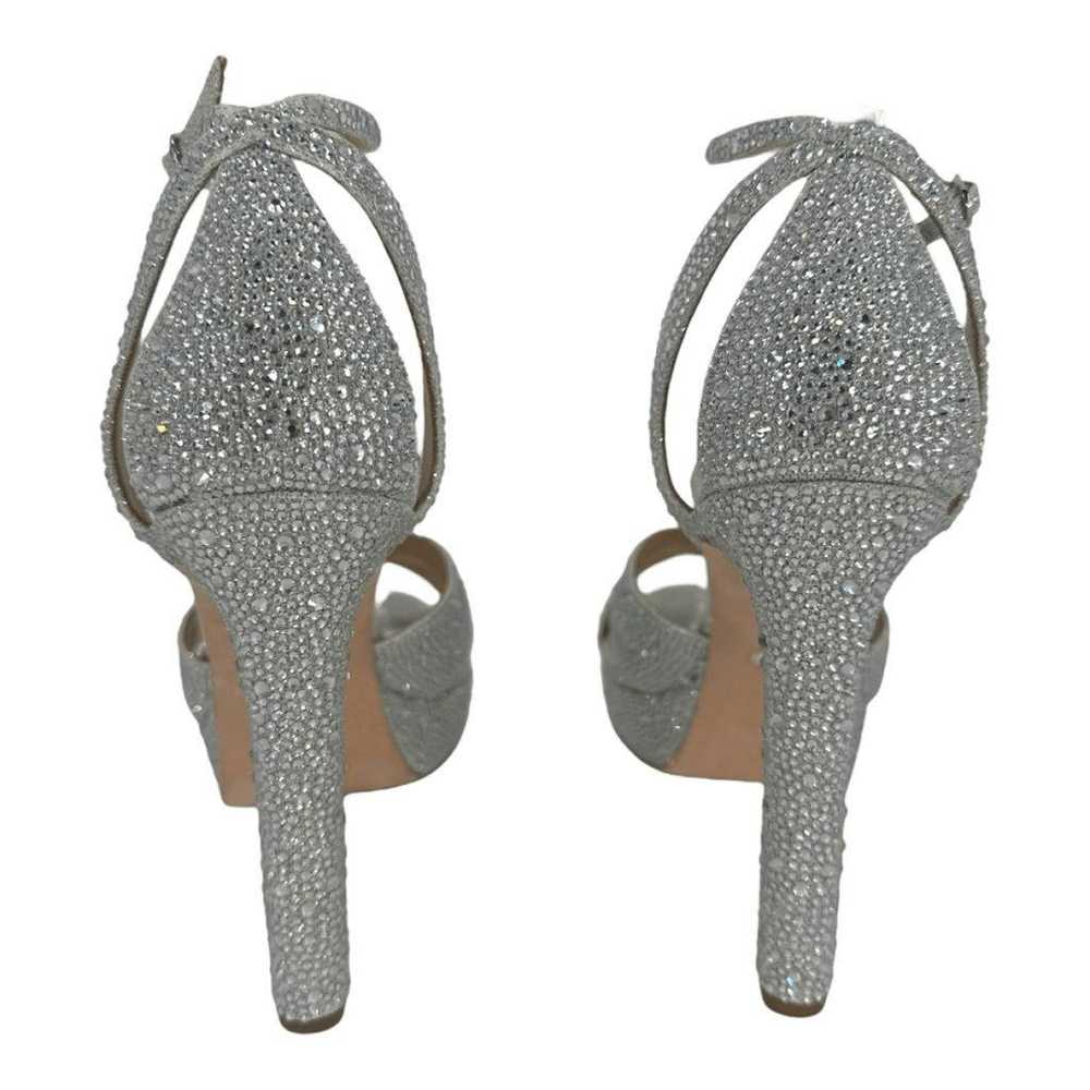 Badgley Mischka Glitter heels - image 4
