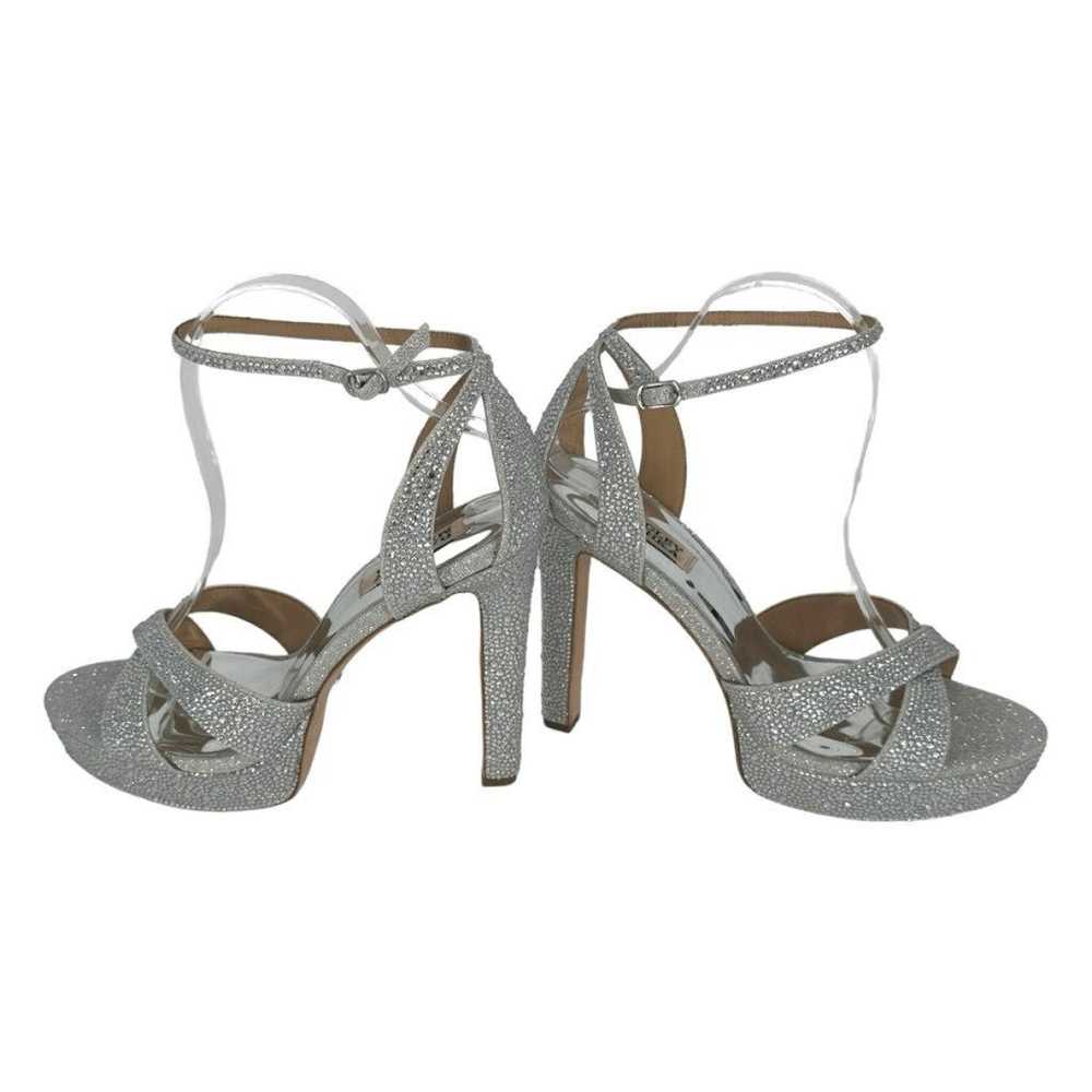 Badgley Mischka Glitter heels - image 7