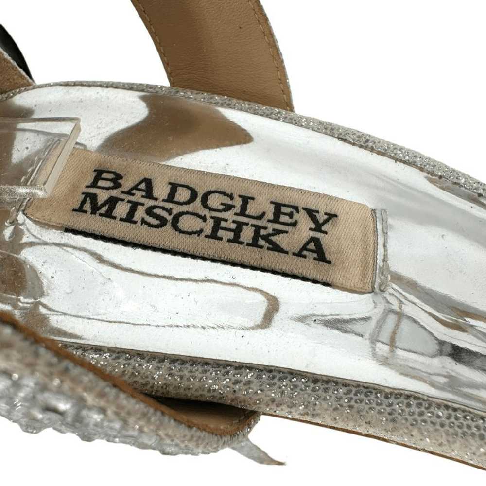 Badgley Mischka Glitter heels - image 8