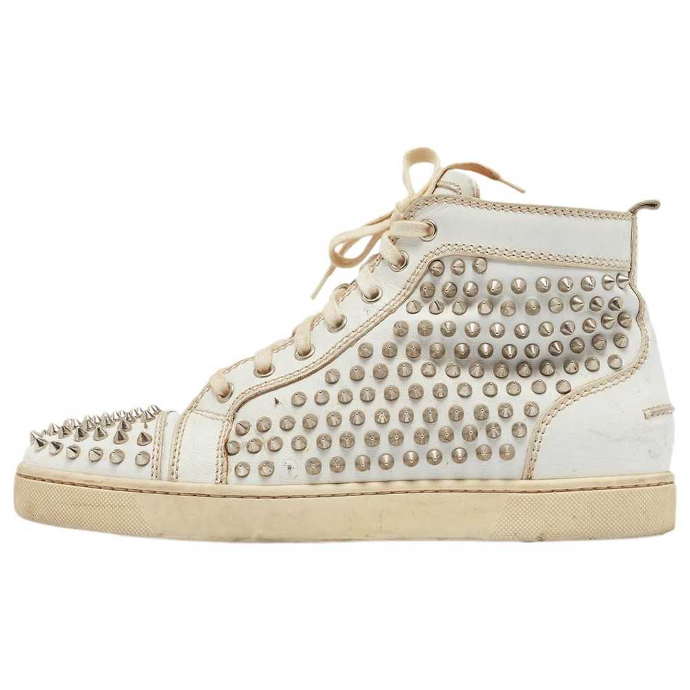 Christian Louboutin Leather trainers - image 1