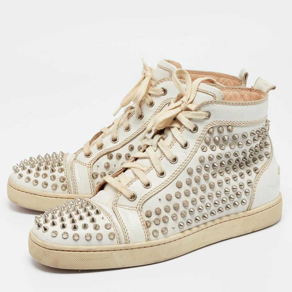 Christian Louboutin Leather trainers - image 2