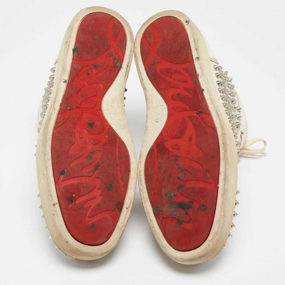 Christian Louboutin Leather trainers - image 5