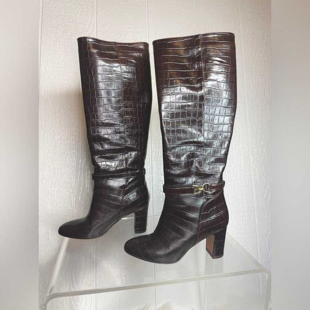 Rouje Loana leather riding boots - image 2