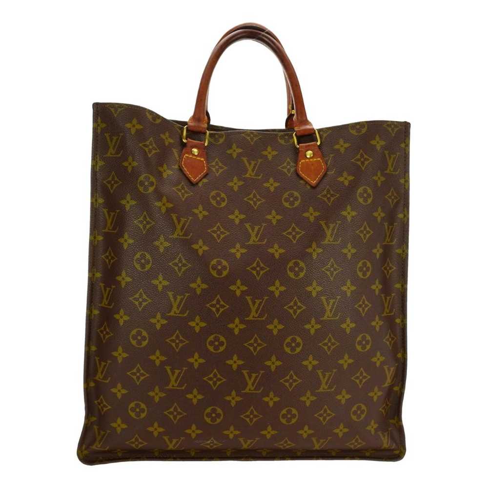 Louis Vuitton Plat leather tote - image 1