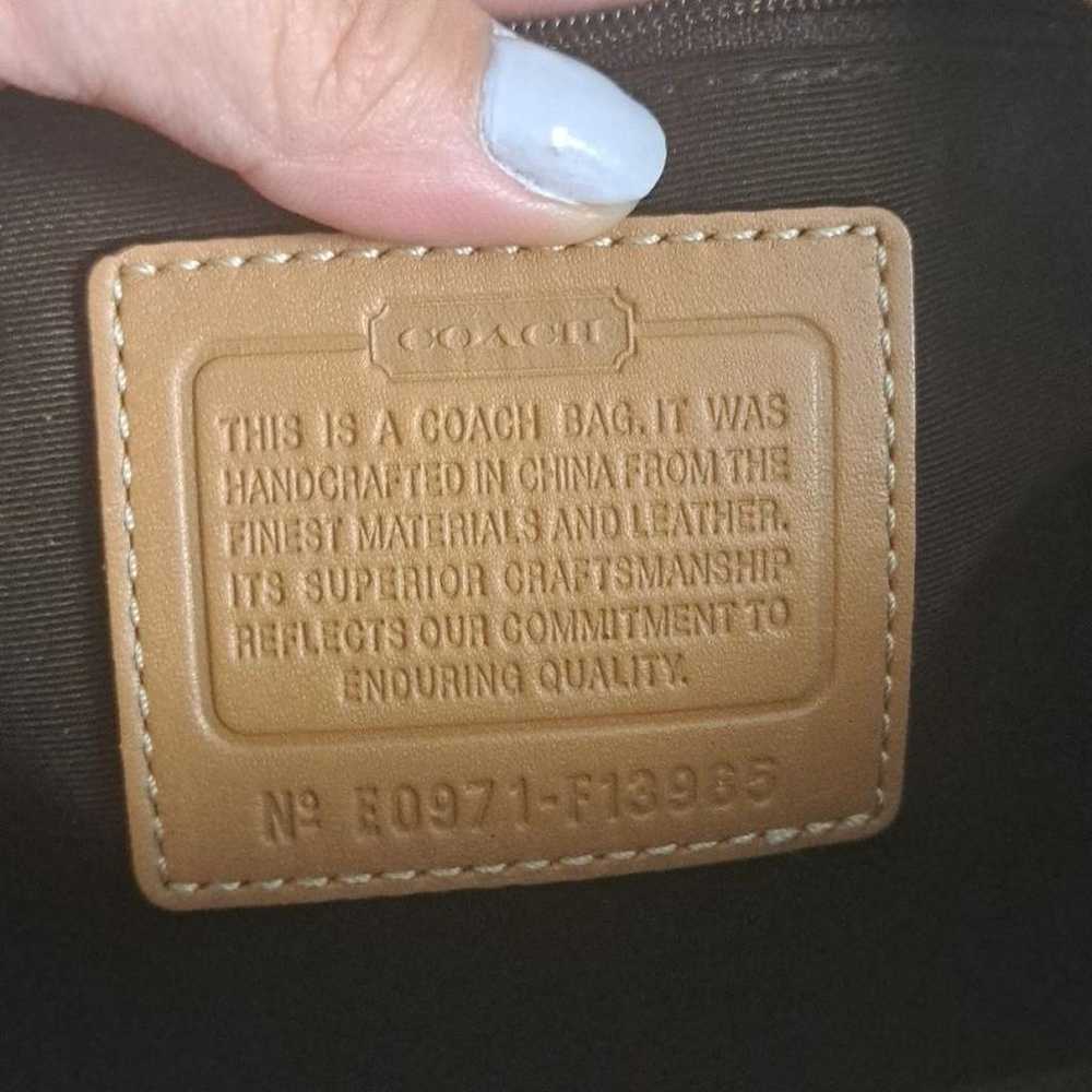 Coach Crossgrain Kitt Carry All leather handbag - image 3