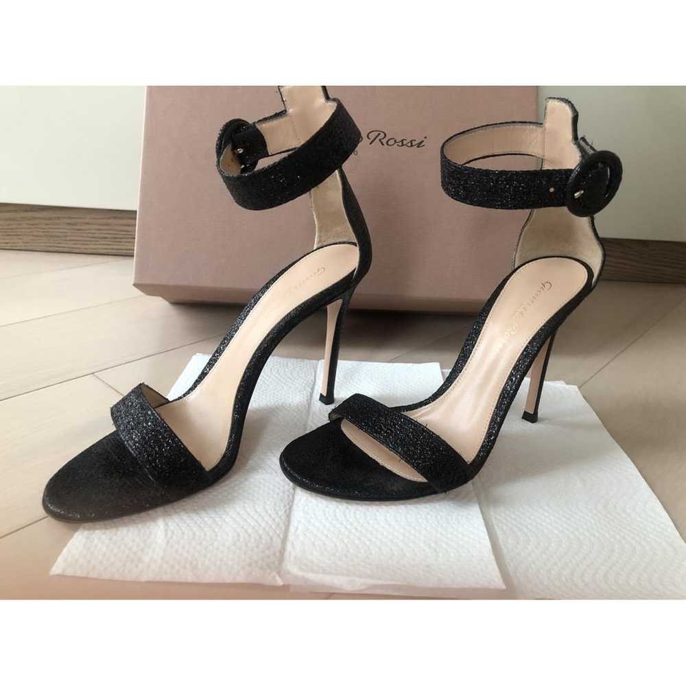 Gianvito Rossi Bijoux leather sandal - image 2