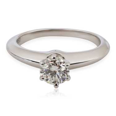 Tiffany & Co. Tiffany & Co. Diamond Solitaire Eng… - image 1