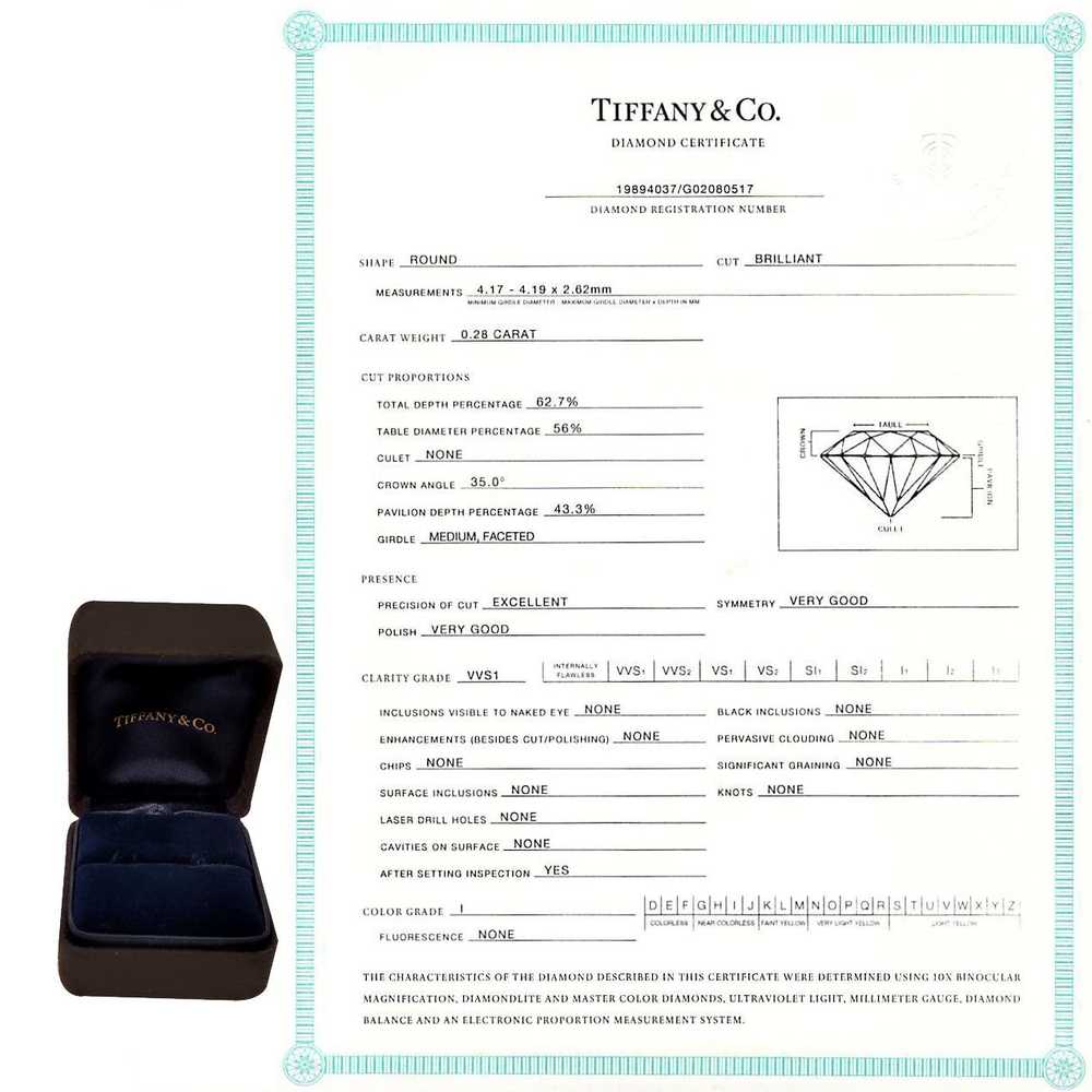 Tiffany & Co. Tiffany & Co. Diamond Engagement Ri… - image 5