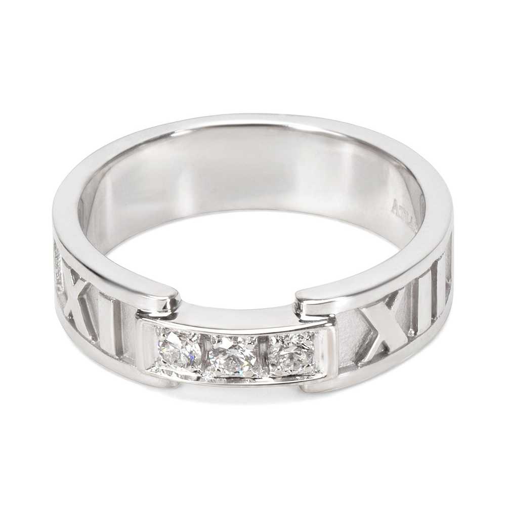 Tiffany & Co. Tiffany & Co. Diamond Atlas Ring in… - image 1