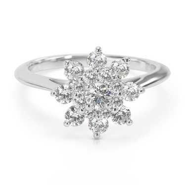 Tiffany co flower ring - Gem