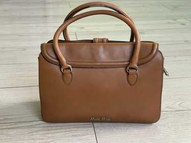 Luxury × Miu Miu × Prada Miu Miu Leather Mini Bag - image 1