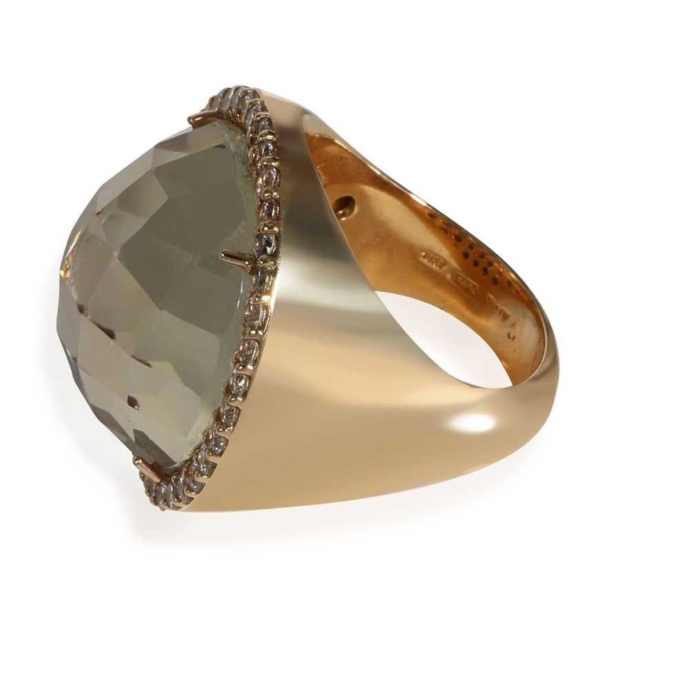 Tiffany & Co. Roberto Coin Quartz Diamond Doublet… - image 2