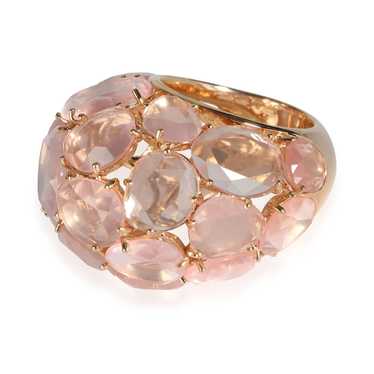 Pomellato Pomellato Capri Rose Quartz Ring in 18K 