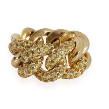 Pomellato Pomellato Gourmette Sapphire Chain Ring… - image 1