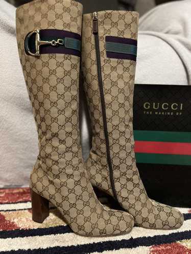 Gucci Gucci GG Horsebit Boots