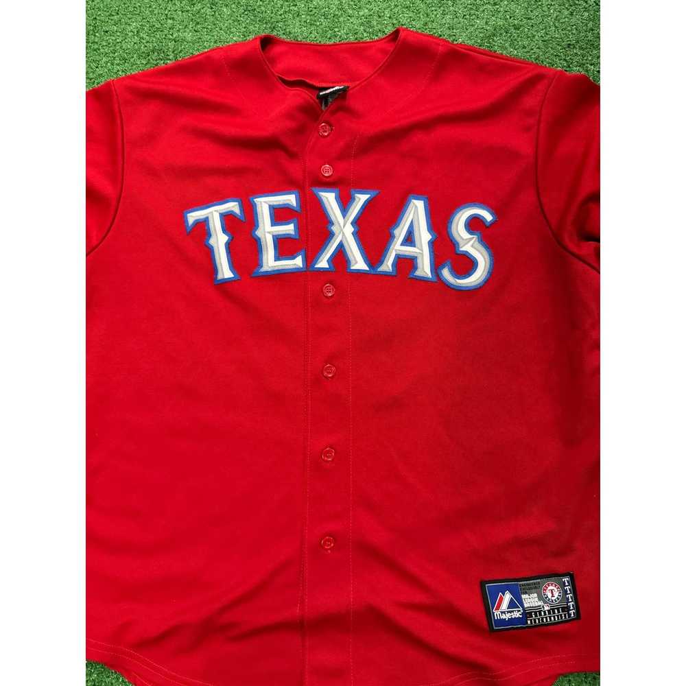 Majestic Texas Rangers Nelson Cruz Alternate Jers… - image 2