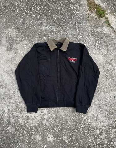 Streetwear × Vintage Black GMC Truck Jacket