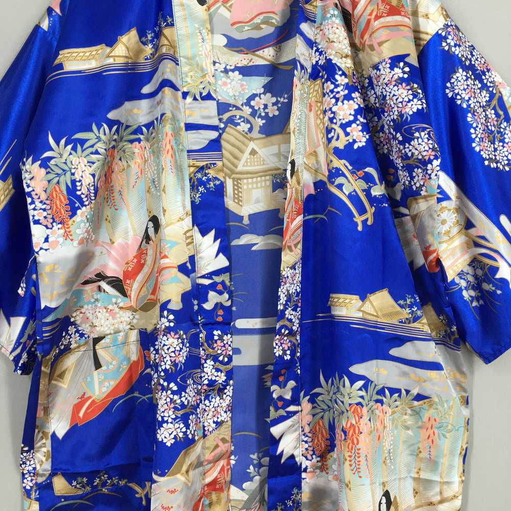 Kimono Japan Dragon × Sukajan Souvenir Jacket Vin… - image 3