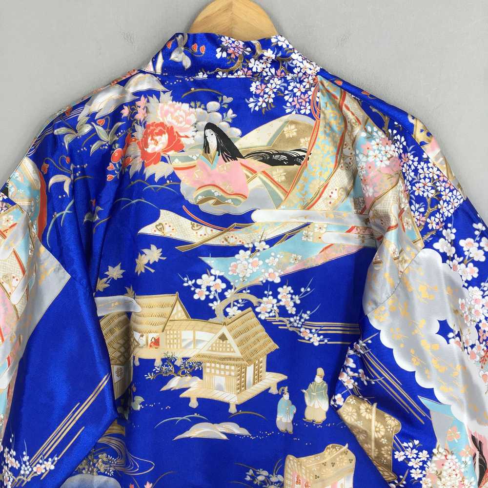 Kimono Japan Dragon × Sukajan Souvenir Jacket Vin… - image 9