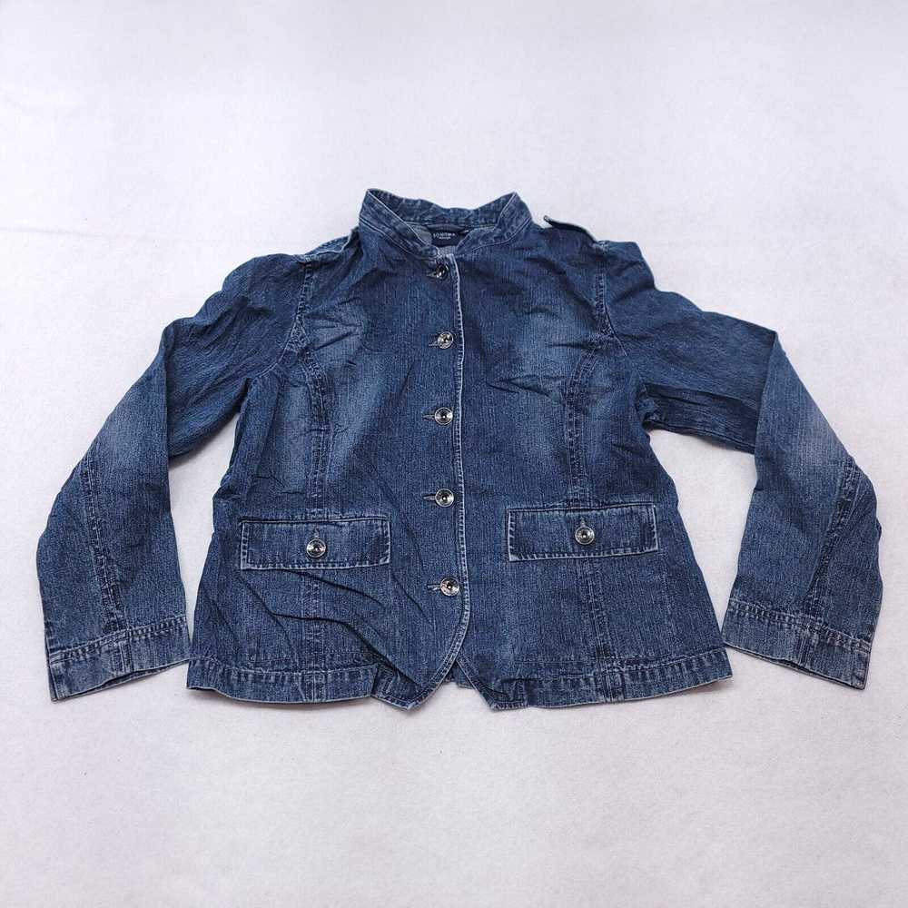 Sonoma Sonoma Button Up Denim Jacket Women Size E… - image 2