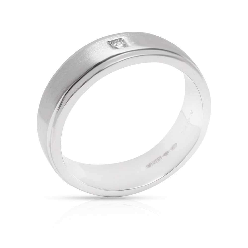 Tiffany & Co. Men's Brushed Diamond Wedding Band … - image 2