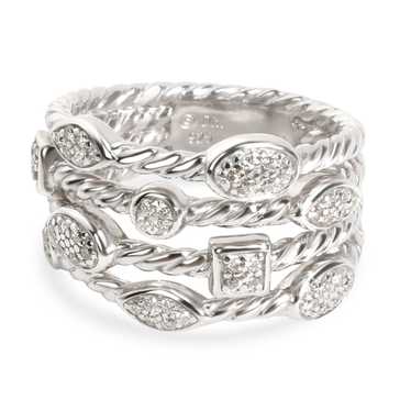 David Yurman David Yurman 4 Row Confetti Diamond … - image 1